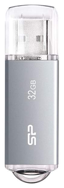 

Флешка 32Gb USB 2.0 Silicon Power Ultima II SP032GBUF2M01V1TB6, серый (SP032GBUF2M01V1TB6), SP032GBUF2M01V1TB6