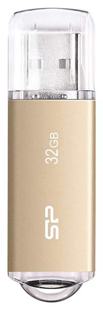 

Флешка 32Gb USB 2.0 Silicon Power Ultima II SP032GBUF2M01V1GB6, золотистый (SP032GBUF2M01V1GB6), SP032GBUF2M01V1GB6