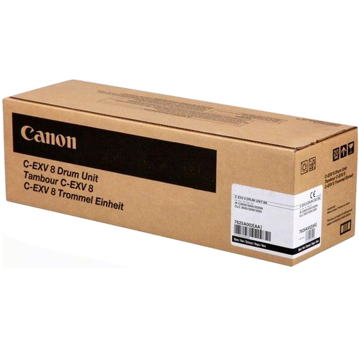

Драм-картридж (фотобарабан) Canon C-EXV8Bk/7625A002AC, 40000, оригинальный, для Canon CLC-2620 / 3200 / 3220, iR-C2620 / C3200 / C3220, C-EXV8Bk