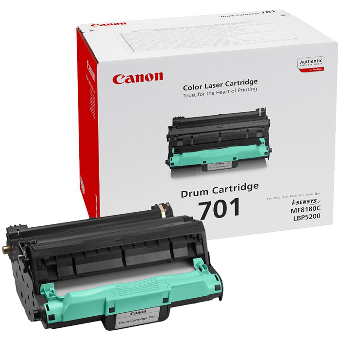 

Драм-картридж (фотобарабан) Canon 701/9623A003, 20000, оригинальный, для Canon LBP-5200, MF-8180, 701