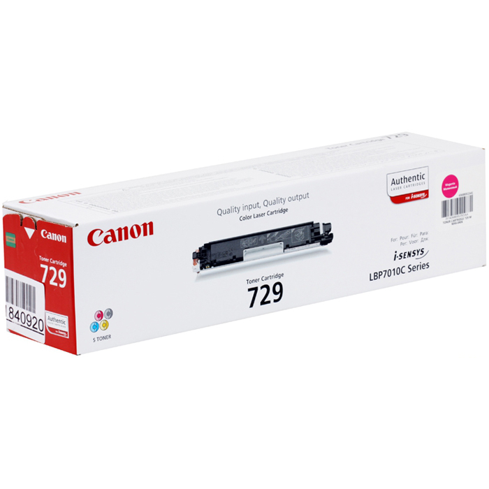 Картридж лазерный Canon 729M/4368B002/4368B0029, пурпурный