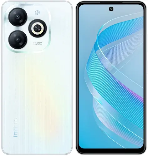 

Смартфон Infinix SMART 8, 6.6" 720x1612 IPS, Unisoc Tiger T606, 3Gb RAM, 64Gb, 3G/4G, Wi-Fi, BT, 2xCam, 2-Sim, 5000 мА⋅ч, USB Type-C, Android 13, белый (10047430), SMART 8