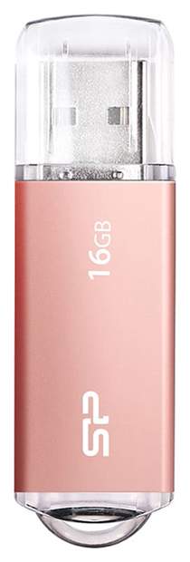 

Флешка 16Gb USB 2.0 Silicon Power Ultima II SP016GBUF2M01V1PB6, розовое золото (SP016GBUF2M01V1PB6), SP016GBUF2M01V1PB6
