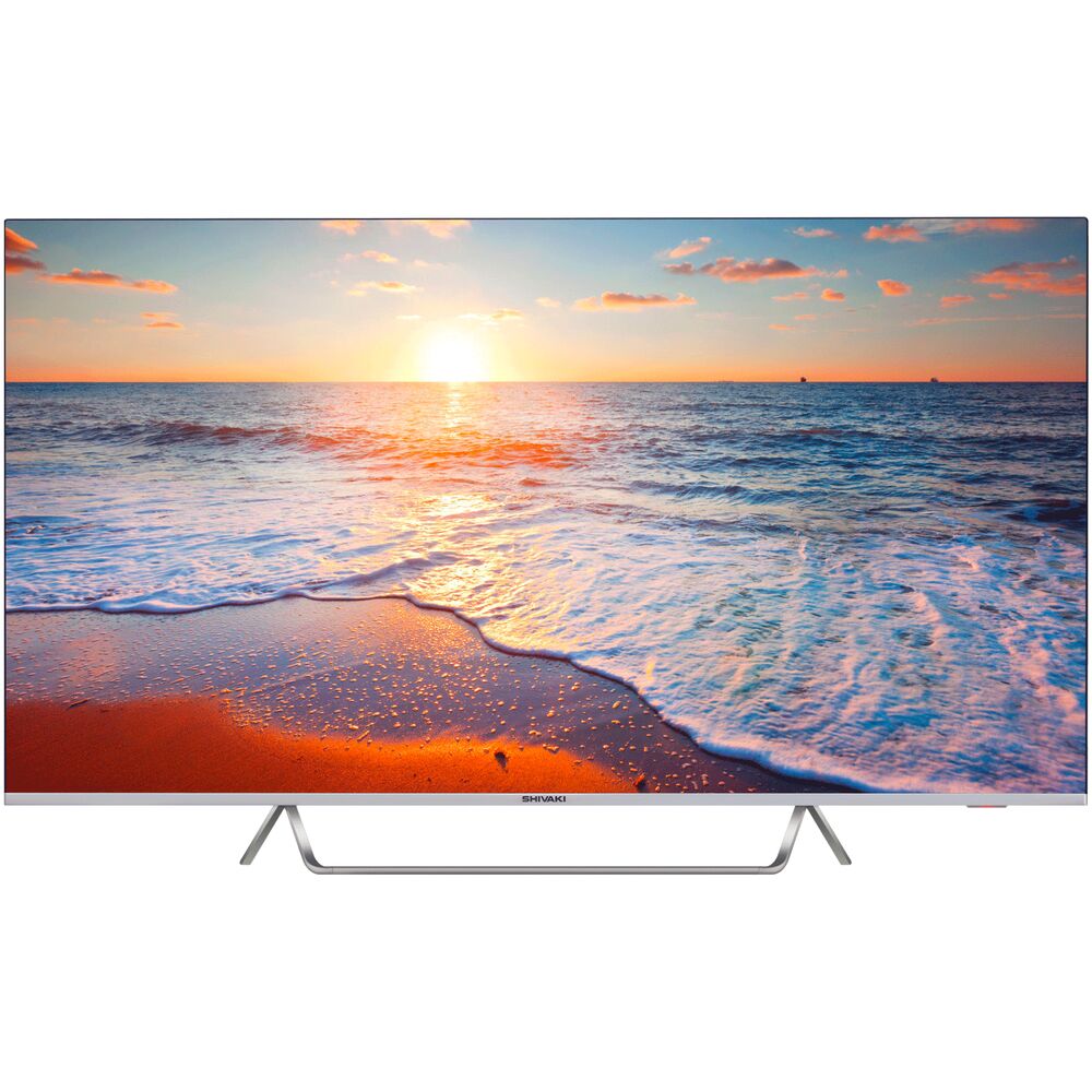 

Телевизор 43" Shivaki US43H3501, 3840x2160, HDMIx3, USBx2, WiFi, Smart TV, серебристый (US43H3501), US43H3501