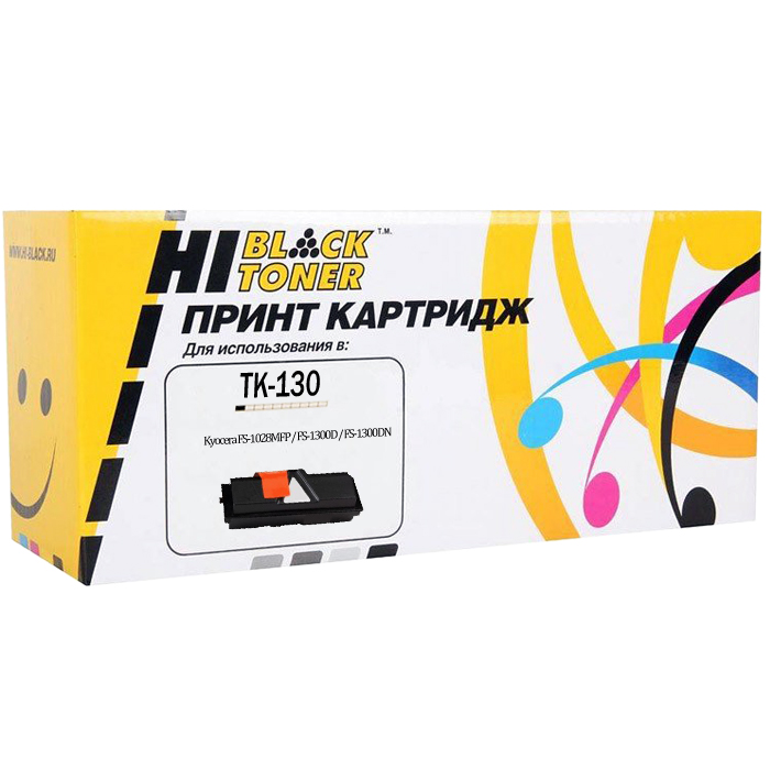 

Картридж лазерный Hi-Black HB-TK-130 (TK-130), черный, 7200 страниц, совместимый для Kyocera FS-1028MFP / FS-1300D / FS-1300DN
