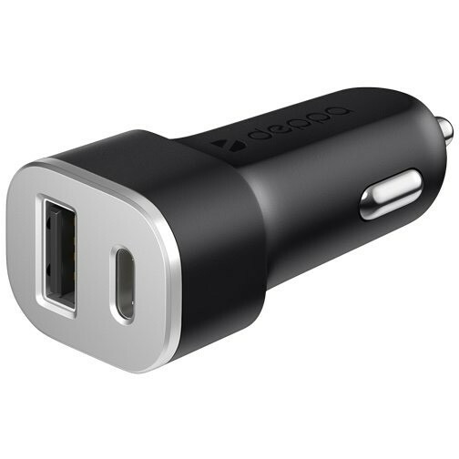 Автомобильное зарядное устройство Deppa, USB, 1xUSB Type C