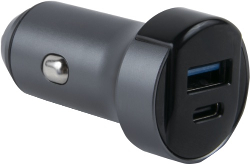 

Автомобильное зарядное устройство Red Line Tech АС-19, USB, 1xUSB Type C, 3А, 36 Вт, QC, PD, серый (УТ000018617), АС-19