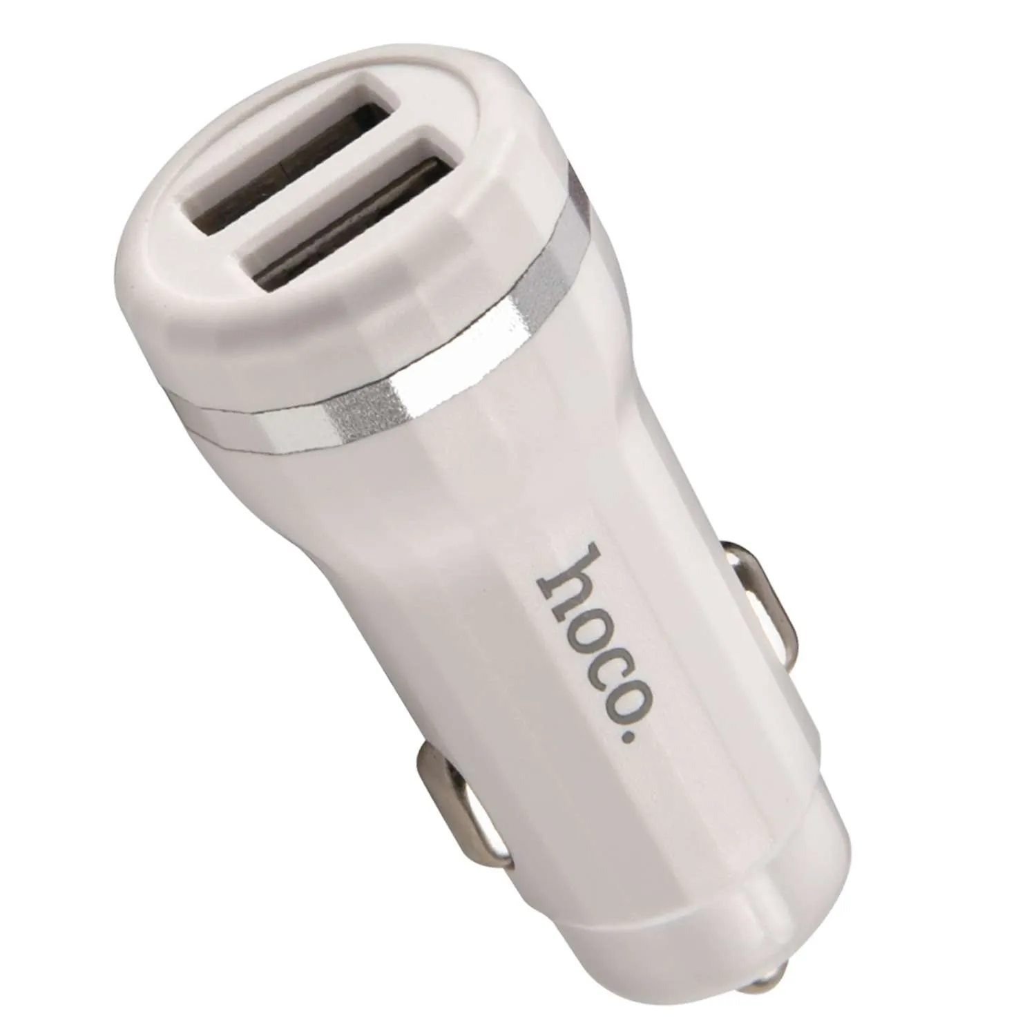 

Автомобильное зарядное устройство Hoco RD2, 2xUSB, 2.4А, белый (УТ000022082), RD2