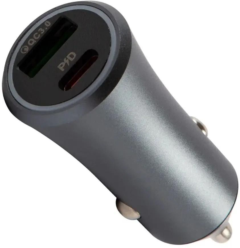 

Автомобильное зарядное устройство UNBRÖKE UCA-1, USB, 1xUSB Type C, 3А, 36 Вт, QC, PD, серый (УТ000027490), UCA-1