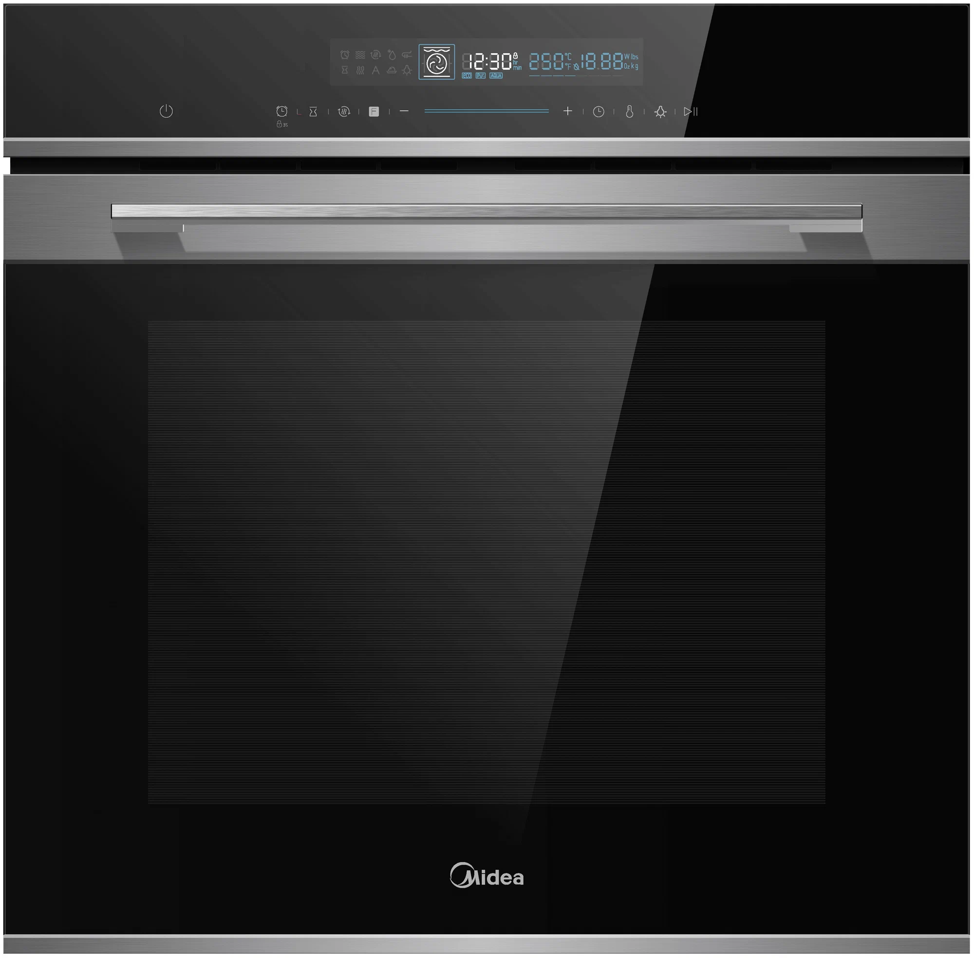 

Духовой шкаф электрический Midea MO78100CGBX, черный (MO78100CGBX), MO78100CGBX