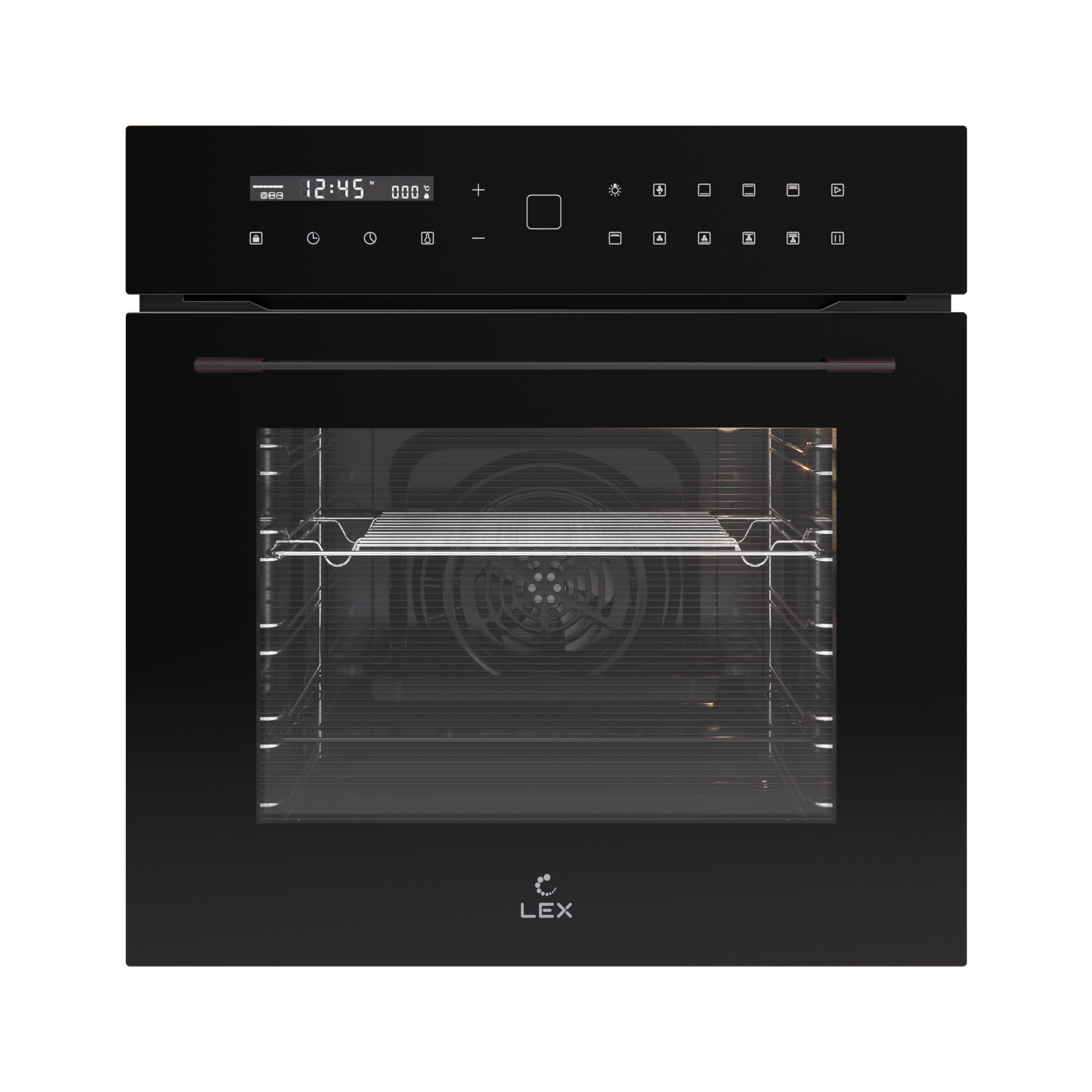 Духовой шкаф LEX EDS 101 BBL, черный