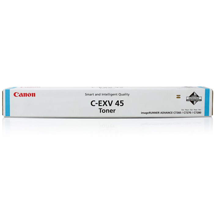

Картридж лазерный Canon C-EXV45 C/6944B002, голубой, 52000 страниц, оригинальный для Canon iR Advance C7200ser / C7260 / C7270 / C7280, C-EXV45 C