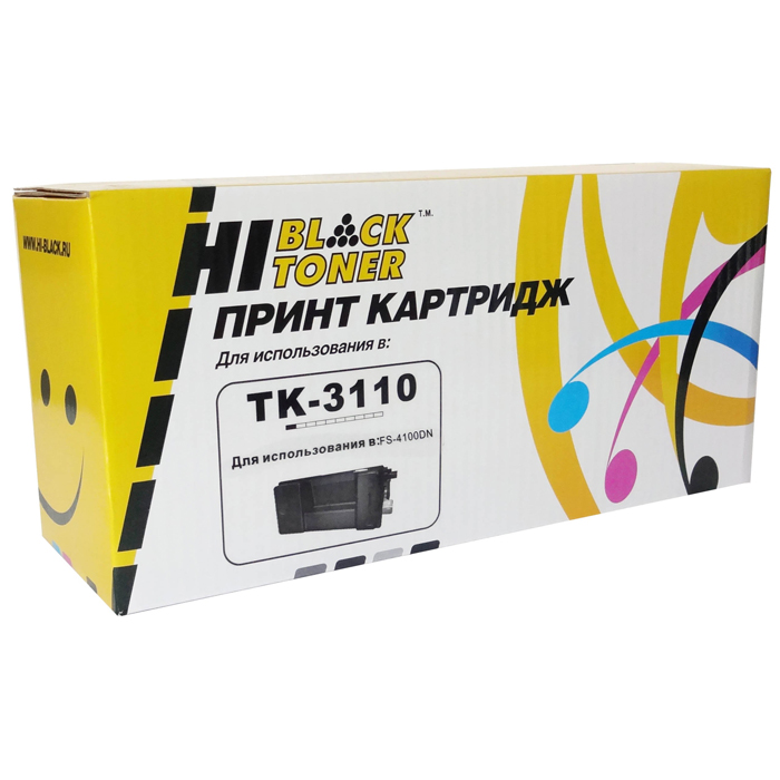 

Картридж лазерный Hi-Black HB-TK-3110 (TK-3110), черный, 15500 страниц, совместимый для Kyocera FS-4100DN