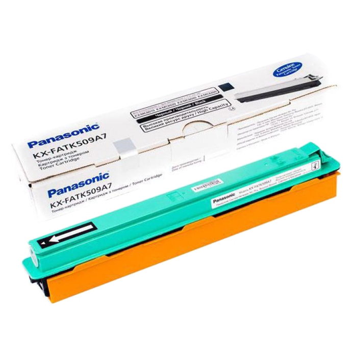 

Картридж лазерный Panasonic KX-FATK509A/A7, черный, 4000 страниц, оригинальный, для Panasonic KX-MC6020RU, KX-FATK509A/A7