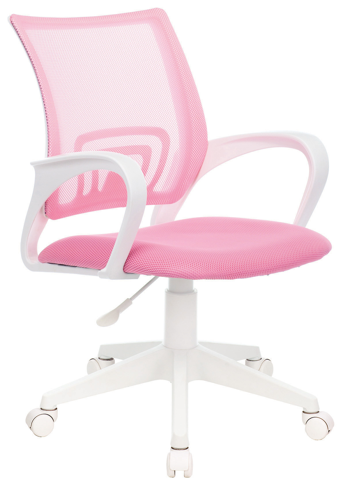 

Кресло офисное Бюрократ CH W695NLT белый/розовый (CH-W695NLT/PK/TW-13A), W695NLT