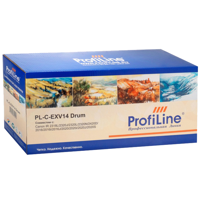 

Драм-картридж ProfiLine PL-C-EXV14 для принтеров Canon IR 2318L/2320J/2320L/2320N/2420D/2016/2016i/2016J/2020/2020i/2020J/2020S 55000 копий, PL-C-EXV14