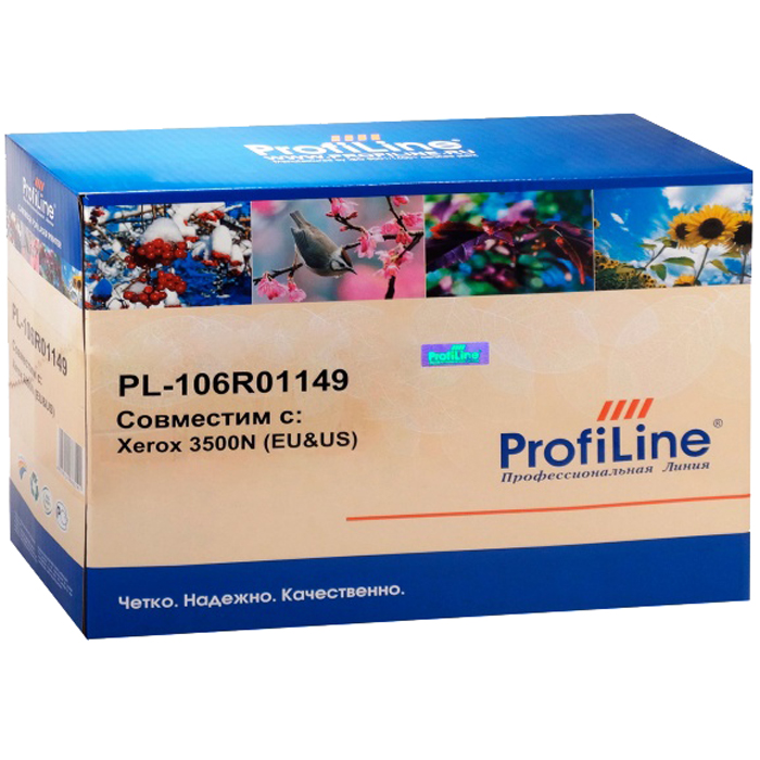 

Картридж ProfiLine PL-106R01149 для принтеров Rank Xerox Phaser 3500B/3500DN/3500N 12000 копий, Черный