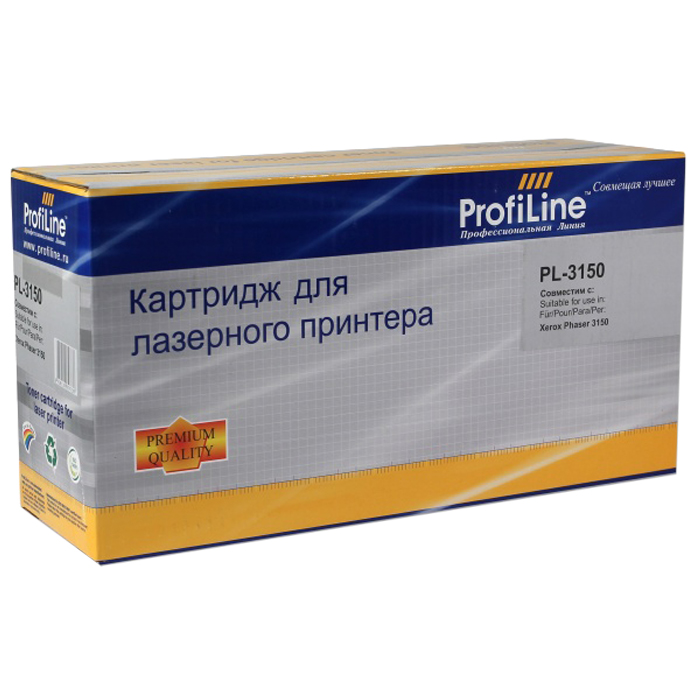 

Картридж лазерный ProfiLine PL-109R00747 (109R00747), черный, 5000 страниц, совместимый для Xerox Phaser 3150
