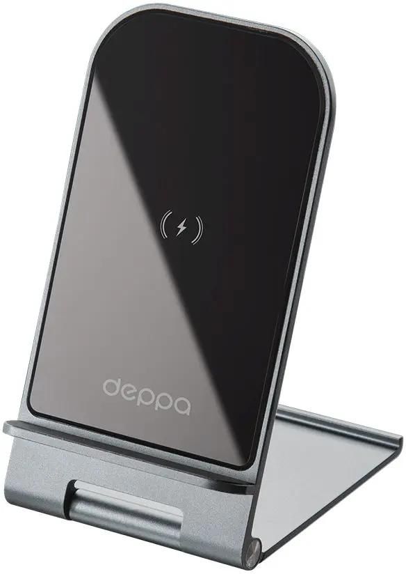 

Беспроводное зарядное устройство Deppa 23151, 15 Вт, 3А, черный (23151), 23151