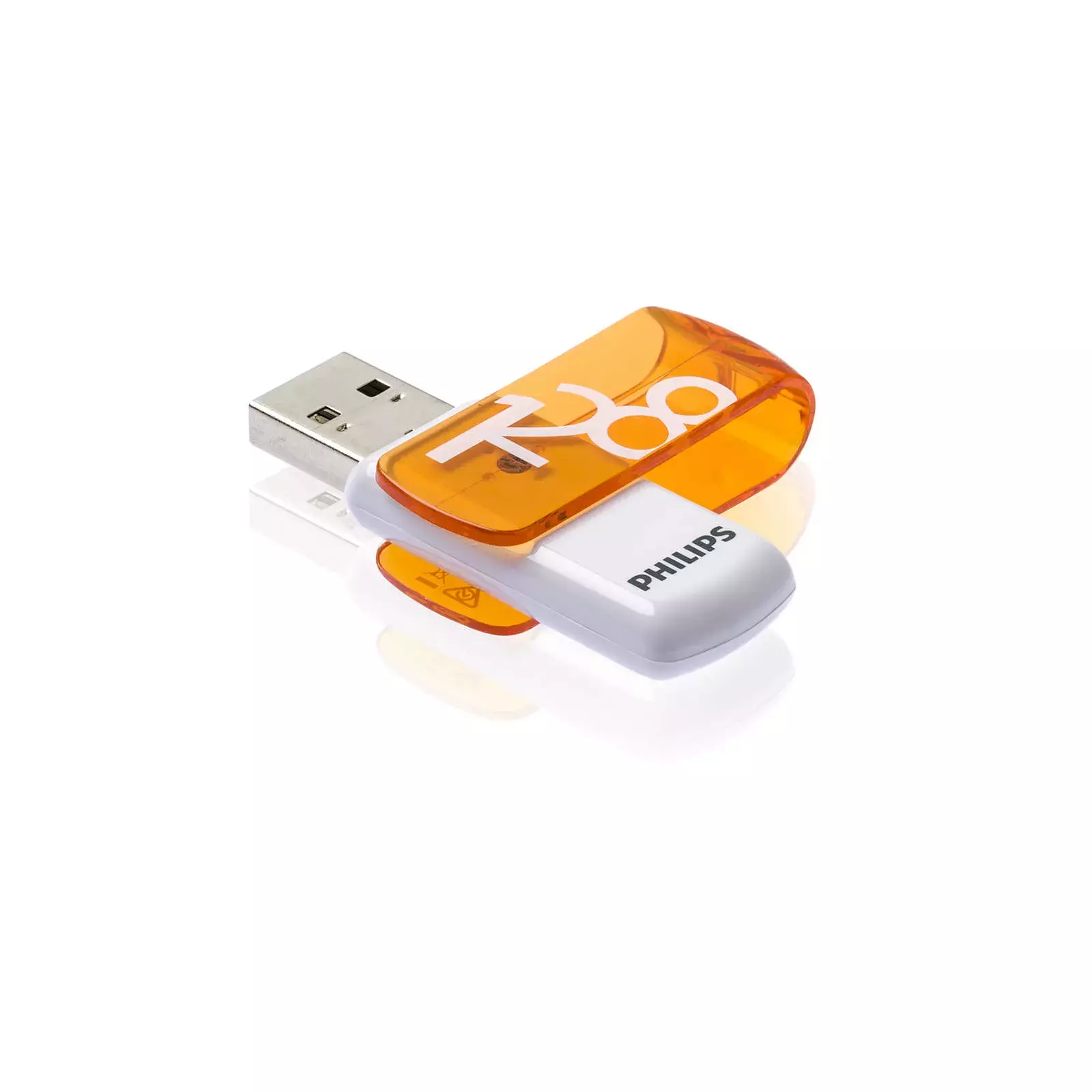

Флешка 128Gb USB 2.0 PHILIPS Vivid Edition 2.0, белый (FM12FD05B/97)