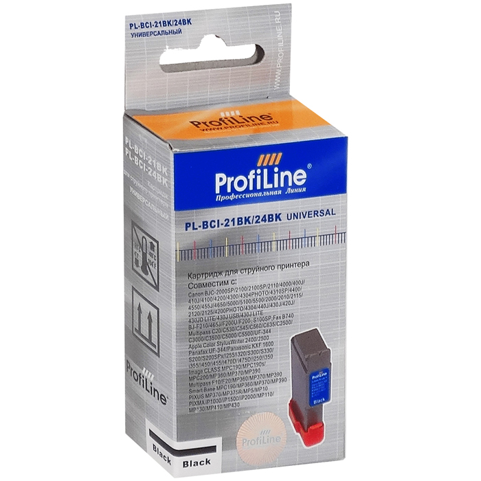 

Картридж ProfiLine PL-BCI-21 & BCI-24 для Canon BJC 4000/S200/S300, черный (IFC139BPFJ//PL-BCI-21/24B)
