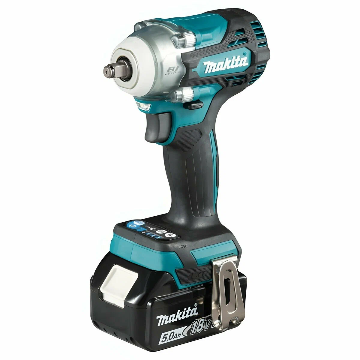 

Гайковерт Makita LXT DTW302RTJ, аккумуляторный, ударный, 300 нм, квадрат 3/8", 2 А·ч, Li-Ion, 18 В, два аккумулятора, кейс, 1.8 кг (DTW302RTJ) 2 акб + зу, DTW302RTJ