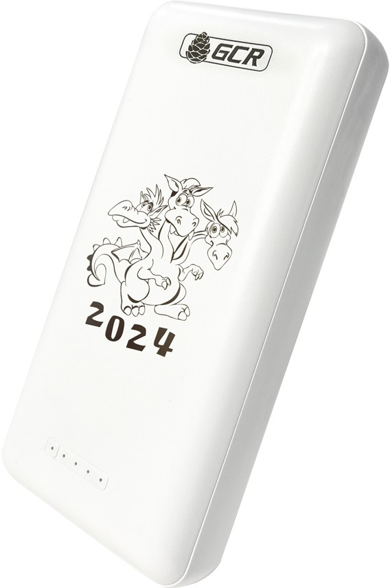 

Портативный аккумулятор (Powerbank) Greenconnect, 10000 мА·ч, 2xUSB, 4.5А, Type-C, QC, PD, QI, белый (GCR-54774), 0