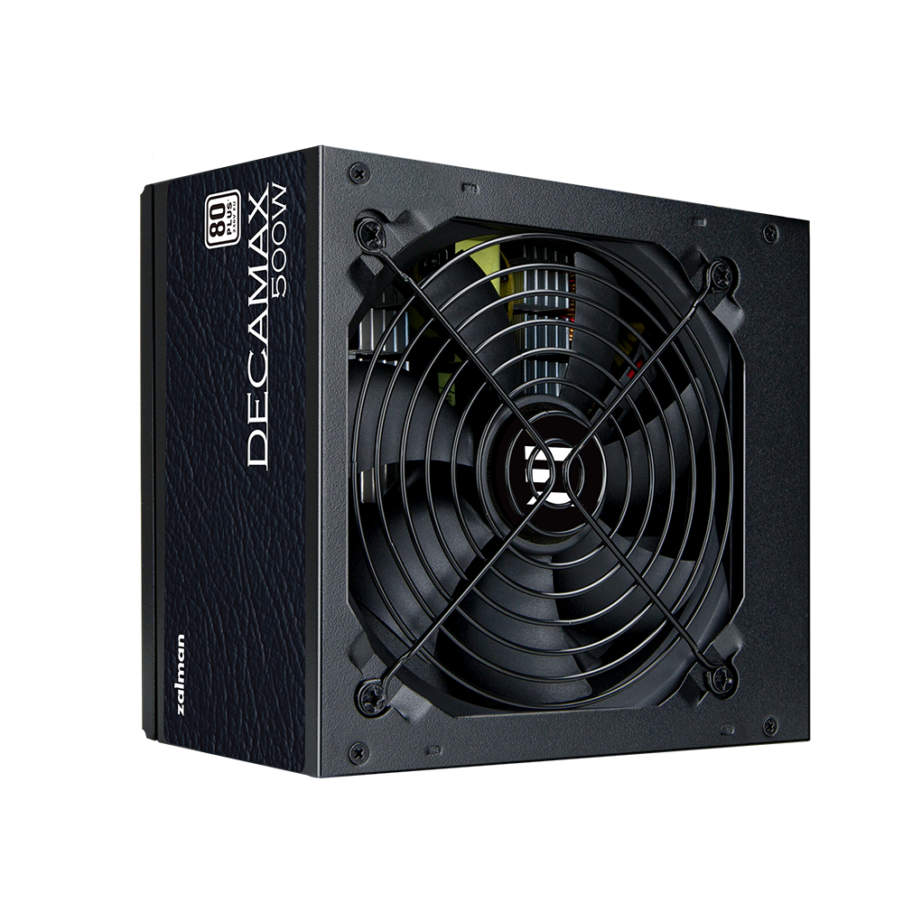 

Блок питания 500 Вт ATX Zalman Decamax ZM500-LX3, 120 мм, 80 Plus, Retail (ZM500-LX3), Decamax ZM500-LX3