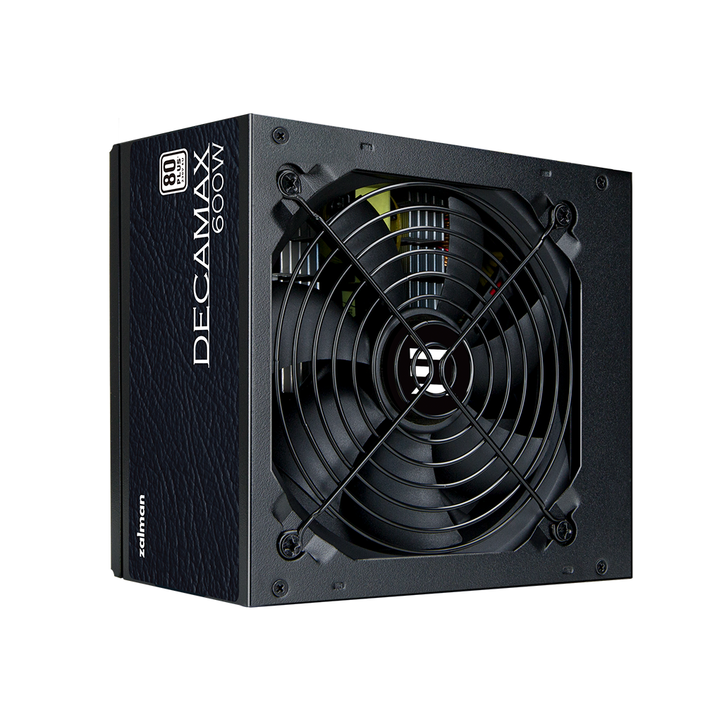 

Блок питания 600 Вт ATX Zalman Decamax ZM600-LX3, 120 мм, 80 Plus, Retail (ZM600-LX3), Decamax ZM600-LX3