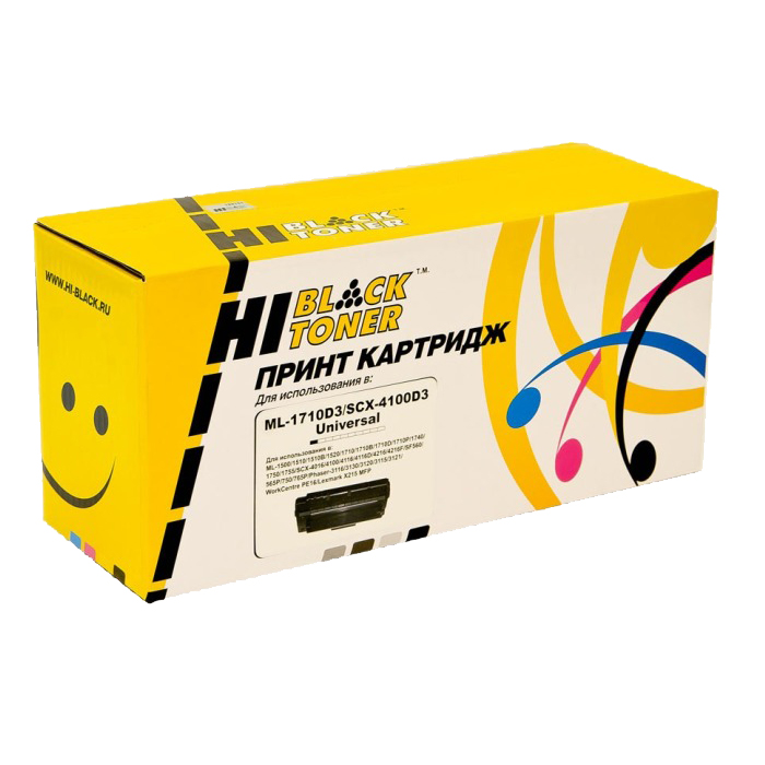 

Картридж лазерный Hi-Black HB-ML-1710D3, черный, 3000 страниц, совместимый для Samsung/Xerox ML-1510/ML-1520P/ML-1710P/ML-1740/ML-175, SCX-4016 /SCX-4216F, SF-560/SF-565P/SF-750/SF-755P, SCX-4100, Phaser 3116/3130/3120/3121, WorkCentre PE114e/PE16, X215