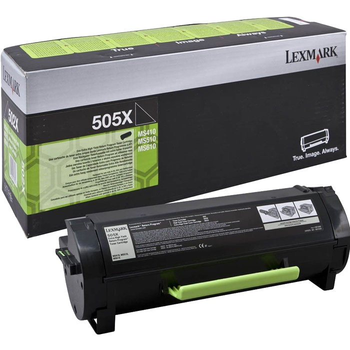 

Картридж лазерный Lexmark 50F5X00, черный, 10000 страниц, оригинальный для MS410, MS415, MS610, 50F5X00