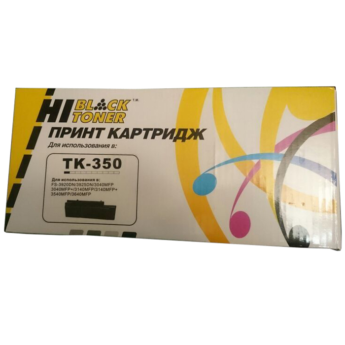 

Картридж лазерный Hi-Black HB-TK-350 (TK-350), черный, 15000 страниц, совместимый для Kyocera FS-3920DN / FS-3040MFP / FS-3140MFP / FS-3540MFP / FS-3640MFP