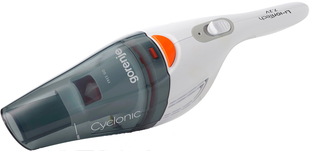 

Ручной пылесос GORENJE MVC72FW, 55 Вт, питание от аккумулятора, белый (623850), MVC72FW