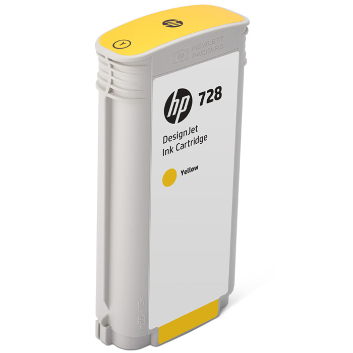 Картридж HP 728 (F9J65A), желтый, 130 мл