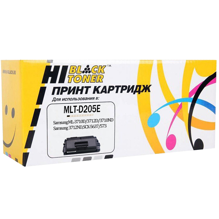 

Картридж лазерный Hi-Black HB-MLT-D205E (MLT-D205E), черный, 10000 страниц, совместимый, для Samsung ML-3710D/3712D/3710ND/3712ND, SCX-5637/573