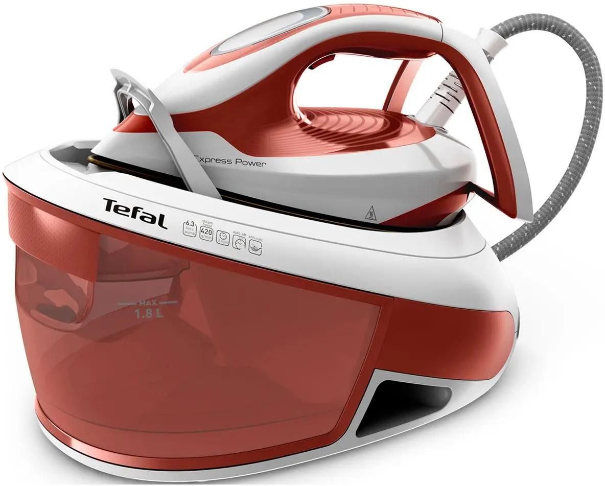 

Парогенератор Tefal SV8110E0 2.4 кВт, оранжевый/белый ( SV8110E0), SV8110E0