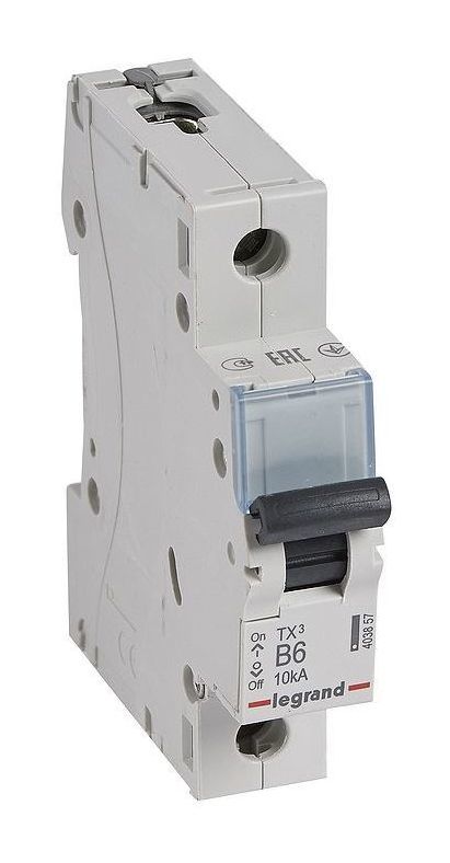 Выключатель автоматический Legrand TX3 6А B 10кА