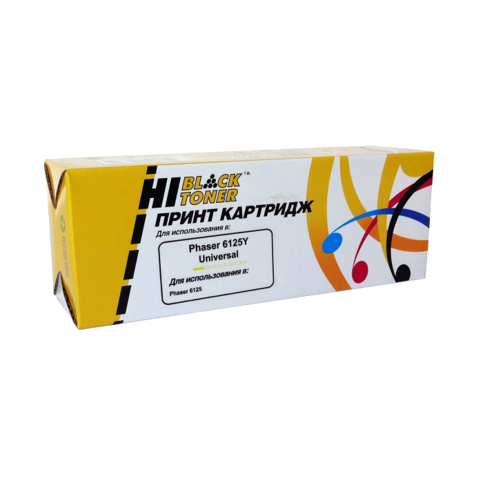 

Картридж лазерный Hi-Black HB-106R01337/106R01333 (106R01337/106R01333), желтый, 1000 страниц, совместимый для Xerox Phaser 6125
