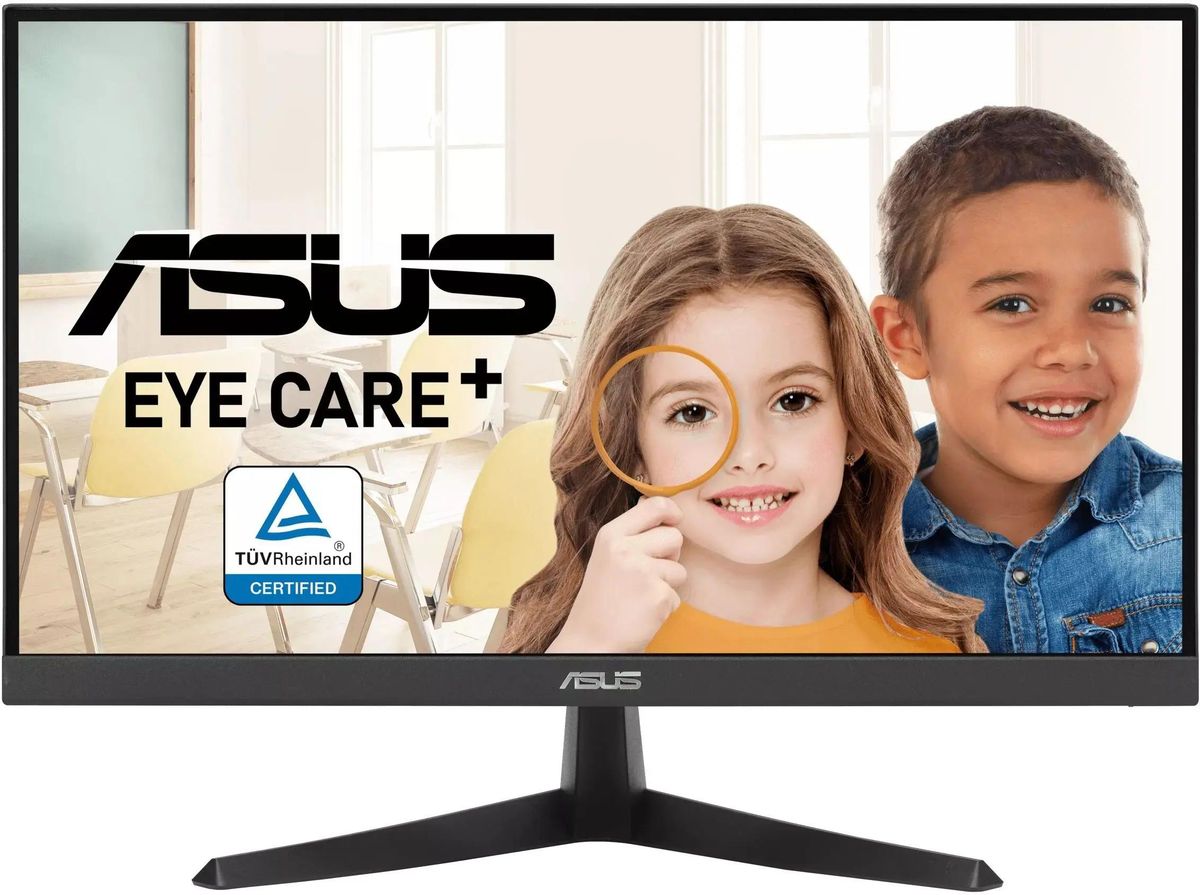 

Монитор 21.5" ASUS Eye Care+ VY229HE IPS, 1920x1080 (16:9), 250кд/м2, 1 мс, 178°/178°, VGA, HDMI, черный (VY229HE), VY229HE