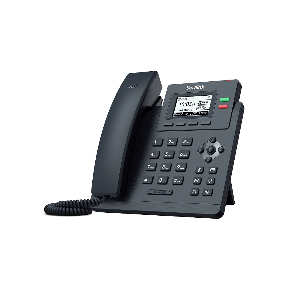 

VoIP-телефон Yealink SIP-T31W, 2 линии, 2 SIP-аккаунта, монохромный дисплей, PoE, черный (SIP-T31W), SIP-T31W