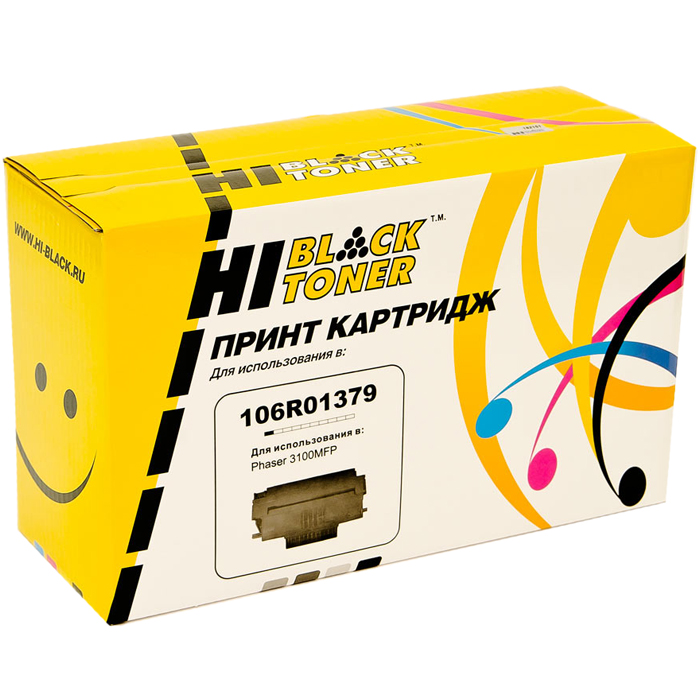 

Картридж лазерный Hi-Black HB-106R01379 (106R01379), черный, 4000 страниц, совместимый для Xerox Phaser 3100MFP/S, Phaser 3100MFP/X