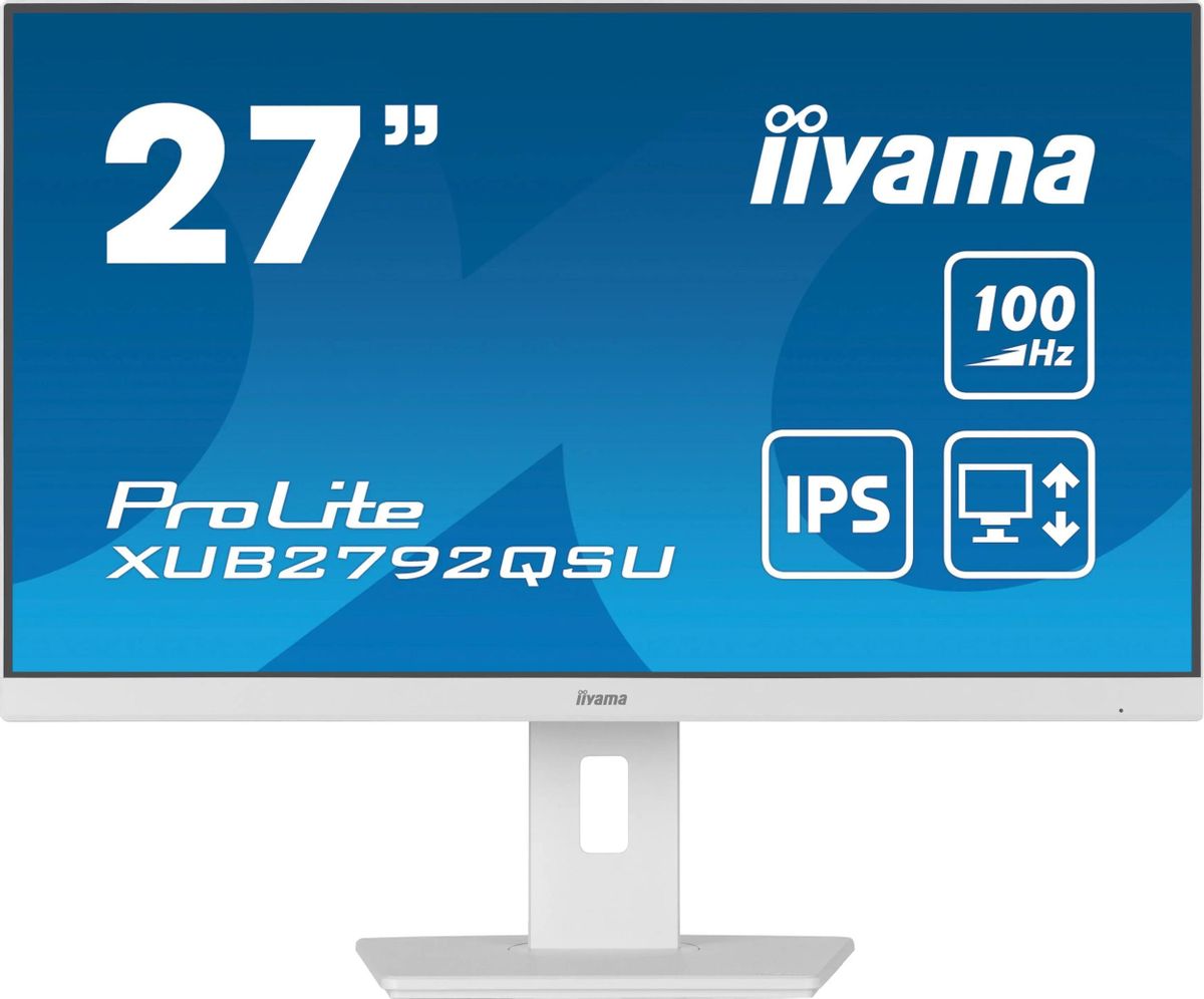 Монитор 27" Iiyama ProLite XUB2792QSU-W6 белый