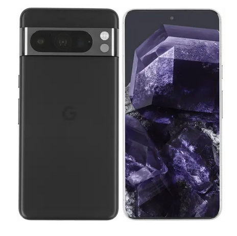 

Смартфон Google Pixel 8 Pro, 6.7" 2992x1344 AMOLED, Google Tensor G3, 12Gb RAM, 128Gb, 3G/4G/5G, NFC, Wi-Fi, BT, 3xCam, 2-Sim (nano SIM+eSIM), 5050 мА⋅ч, USB Type-C, Android 14, черный (GA04798-CA), Pixel 8 Pro