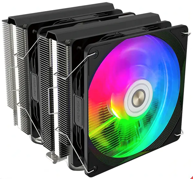 

Кулер для процессора Alseye Thor N600-DT FDB для Socket/115x/1200/1356/1366/1700/1851/2011/2011-3/2066/AM2+/AM3/AM3+/FM1/AM4/AM5, 120 мм, 1800rpm, 33.2 дБА, 250 Вт, 4-pin PWM, Al+Cu, RGB (N600B-DT-HY), N600-DT FDB
