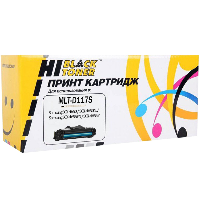 

Картридж лазерный Hi-Black HB-MLT-D117S (MLT-D117S), черный, 2500 страниц, совместимый, для Samsung SCX-4650, SCX-4650N, SCX-4655FN, SCX-4655F