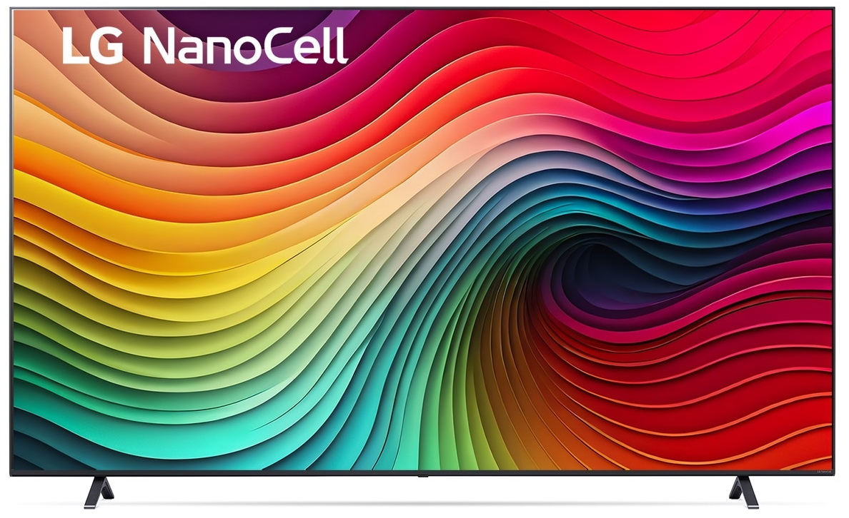 Телевизор 86" LG 86NANO80T6A, 3840x2160, серебристый