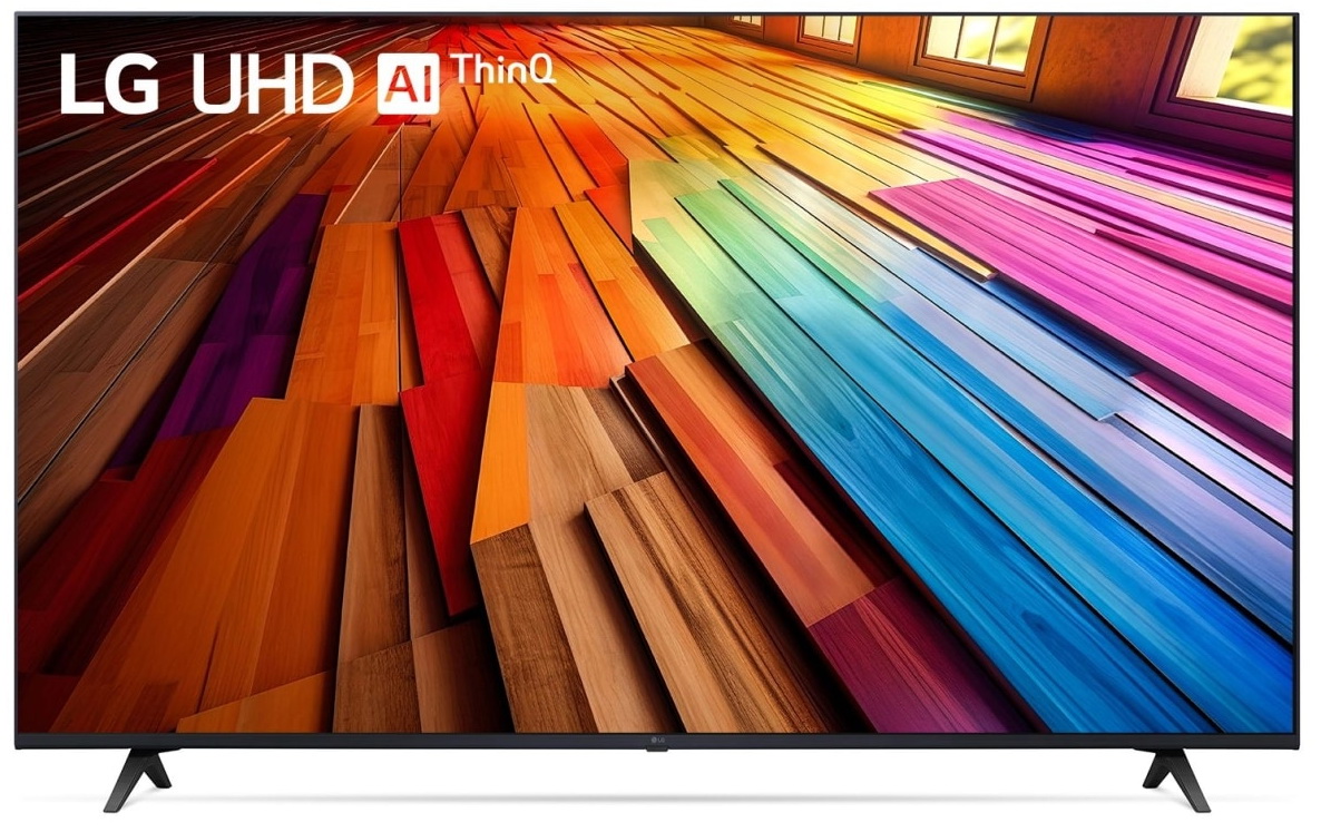 Телевизор 75" LG 75UT80006LA, 3840x2160, черный