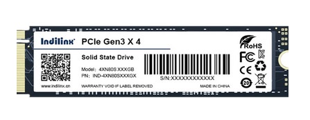 

Твердотельный накопитель (SSD) Indilinx 1Tb 4XN80S, 2280, M.2, NVMe (IND-4XN80S001TX) Retail