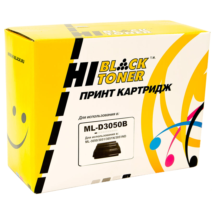 

Картридж лазерный Hi-Black HB-ML-D3050B (ML-D3050B), черный, 8000 страниц, совместимый, для Samsung ML-3050, ML-3051N / 3051ND