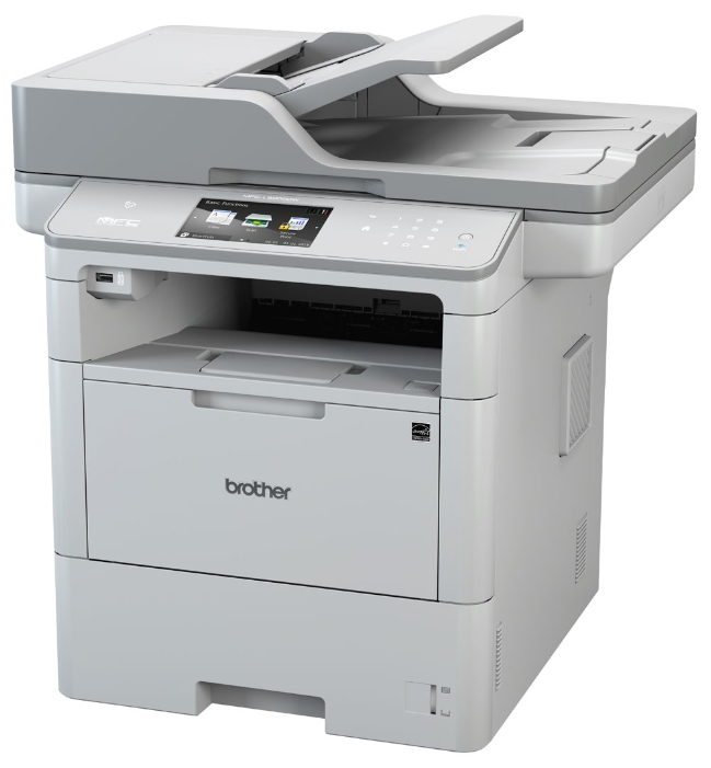 МФУ лазерный Brother MFC-L6900DW, A4, ч/б, 50стр/мин (A4 ч/б), 1200x1200 dpi, дуплекс, ДАПД-80 листов, факс, сетевой, Wi-Fi, USB (MFCL6900DWR1) Отказ от покупки (импортер Турция, МФУ работает только с ОРИГИНАЛЬНЫМИ расходниками - картридж TN 3487, барабан DR 3405 / СОВМЕСТИМЫЕ КАРТРИДЖ/БАРАБАН НЕ ПОДХОДЯТ), следы эксплуатации, небольшие потертости по корпусу, комплект, МФУ в коробке, кабель 220
